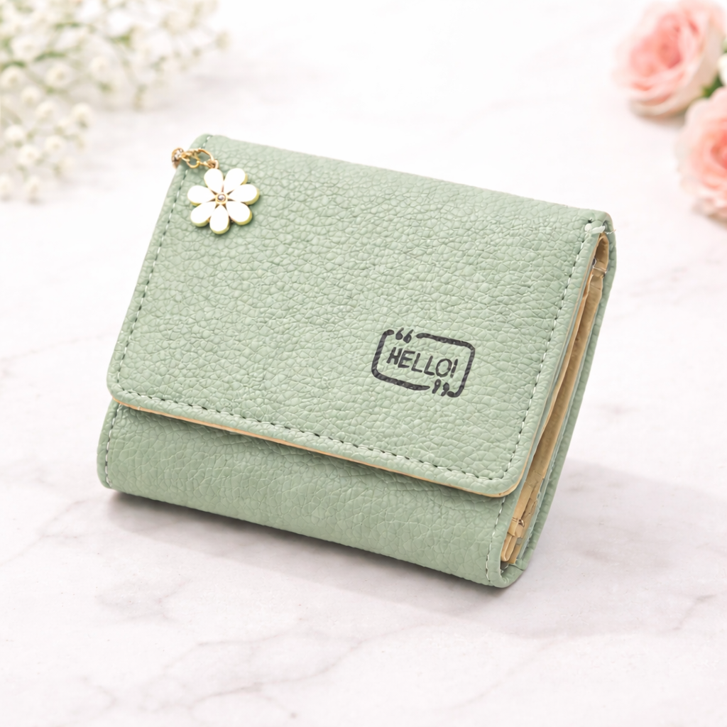 Lovely Mini Pouch for Women | Heart Design Coin & Makeup Bag