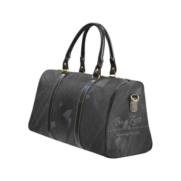 Travel Bag Geometrical Black